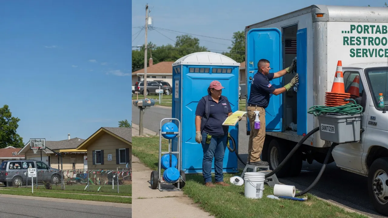 Portable Toilet Rental in Rosedale, WV near me